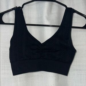 Aerie Black V-Neck Bra